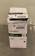 NovaPlus V20685265 Ansell Gammex PI Green Glove Sz 6.5 41 Pair Polyisoprene NEW!