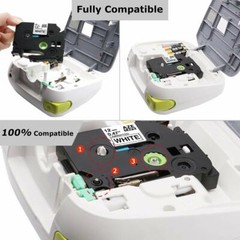 Compatible TZ TZe Label Tape for Brother P-Touch all Color Size Materials 6-36mm