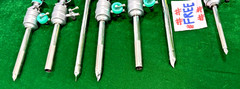 4pc Laparoscopic Metal Trocar Cannula 10mmx110mm with 5mm Trocar Free