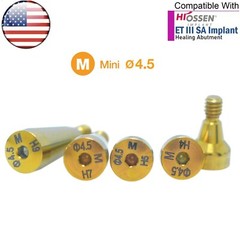 US Dental Healing Abutment Cover Screw Mini/Regular Hex Fit Oss Hiossen Platform