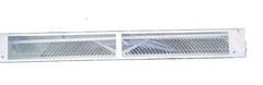 Everbilt 24 in. 3-Way Steel Baseboard Diffuser Supply in White E120SW