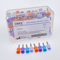 100-1000*Dental Rubber Prophy Tooth Teeth Polish Polishing Cups Latch Type Brush