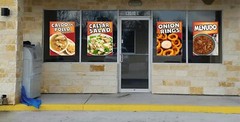 Onion Rings Decal Window Sticker Truck Concession Vinyl Restaurant Sign