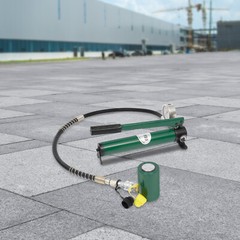 Portable Hydraulic Jack Hydraulic Lifting Cylinders,Hydraulic Ram Jack+Hand Pump