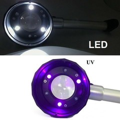 Dermatoscope x30 UV light XL lens skin diagnose magnifier scanner scabies eczema