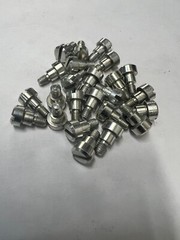 Precision Steel Plated Shoulder Screw QTY (20) 3/8 Head – 10-32 Made in USA