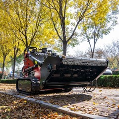 Heavy Duty Flail Mower Attachment for TYPHON STOMP Mini Skid Steer 1450mm