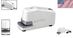 White Electric Stapler – FastLoad System, 30 Sheets
