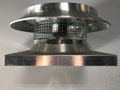 DAYTON 4WN57 10″ Direct Drive Axial Power Roof Ventilator
