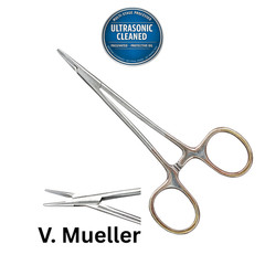 V Mueller RH2561 Webster Smith Needle Holder, Smooth, Vital, TC, STR, 4.75″