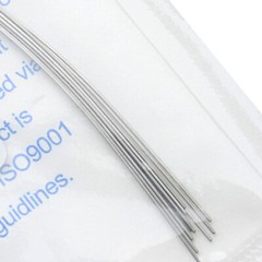 Dental Orthodontic Super Elastic Niti Rectangular Arch Wires Ovoid /Nature FDA