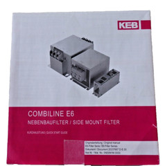 KEB COMBILINE E6 RF FILTER 3 PHASE 400/480VA KEB 22.E6.T60-3000, NEW!
