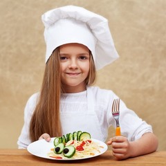 White Chef Hat Adjustable Elastic Kitchen Cooking Cap for Kids Adults