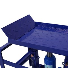 Auto Car Truck Service Ramps Lifts, Garage Car Lift Hydraulic Ramps Blue 5 Ton