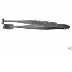 SS Meibomian Gland Eye Forceps B Batlle Expressor Remove Deep Meibum Dry Lids