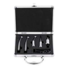 AZDENT Dental Ring LED E-generator High Speed&Low Speed Handpiece Kit 2 Hole USA
