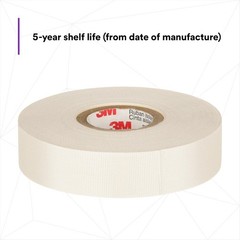 Glass Cloth Electrical Tape 27 3/4 in x 66 ft High Temp Single Roll