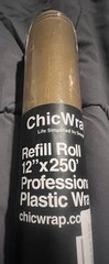 Plastic Wrap Refill Roll Professional Grade Disposable BPA Free 12″ x 250 Ft New
