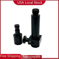 10cm Quick Release Adapter Kit For Prism Pole GPS 5/8×11 Thread Surveying
