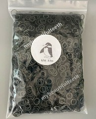5000Pcs Dental Elastics Bands Elastic Ties Tie Brackets Buttons Orthodontic 5/16