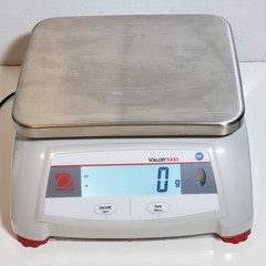 Ohaus Valor 1000 Model V12P10T with Power Supply Adapter Max 10 kg/20 lb Tested