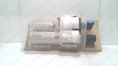 FESTO MS9-LFR-NG-D7-E-U-M-AG-PSI-AS W/ ATTACHED MS-EM-NG-S-VS, NEW* #350312