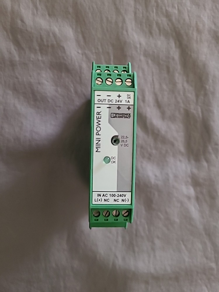Phoenix Contact Mini-PS-100-240AC/24DC/1 24VDC Mini-Power Supply Pullout
