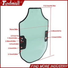 Findmall 345-6230 3456230 CA3456230 Cab Door Glass For Caterpillar 226D 242D
