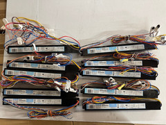 USED 10 Piece Advance ICN4S5490C2LSG ICN-4S54-90C-2LS-G Ballast 4 54WT5/HO