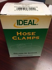 6724-1 Ideal Tridon #24 (Min 1″- Max 2″) Stainless Steel Hose Clamp, Box of 10