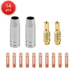 14 pcs Consumable Parts Kit .045 fit Vulcan OmniPro 220 OmniPro220 63621 Welder