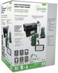 Zoeller Basement Sentry High Performance Sump Pump Combo BSTBC201 New in Box