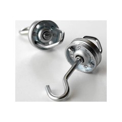 Swivel Rotating Hooks – Perfect for Powder Coating! Pack of 5! Holds 200 lbs!
