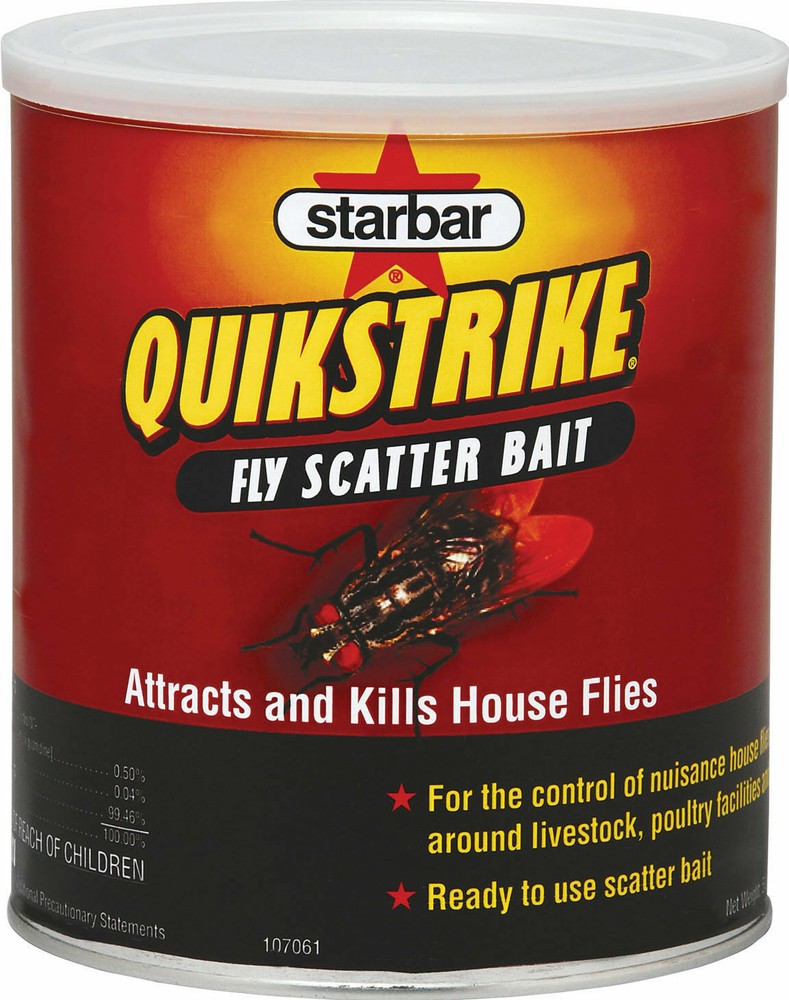 Starbar 5 lb Quikstrike Fly Attractant / Killer Scatter Bait – Knock ’em Dead!