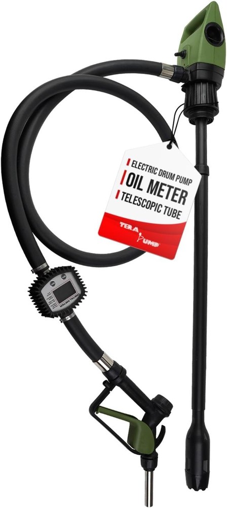 Plug In Electric 55 Gallon Drum Pump (7.1 GPM) | 110V AC, Telescopic Tube, Flow