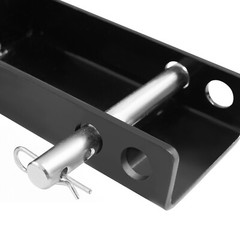 7.85*3.46*10.08in Black Carbon Steel 5400lbs Manual Trailer Stake Pocket Winch