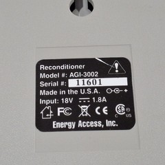 Philips AGI-3002 Battery Reconditioner w/ Power Supply
