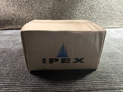 (QTY 25) IPEX 077542 Scepter® Type LB Conduit Body Plug-in 3/4 in Hub, PVC