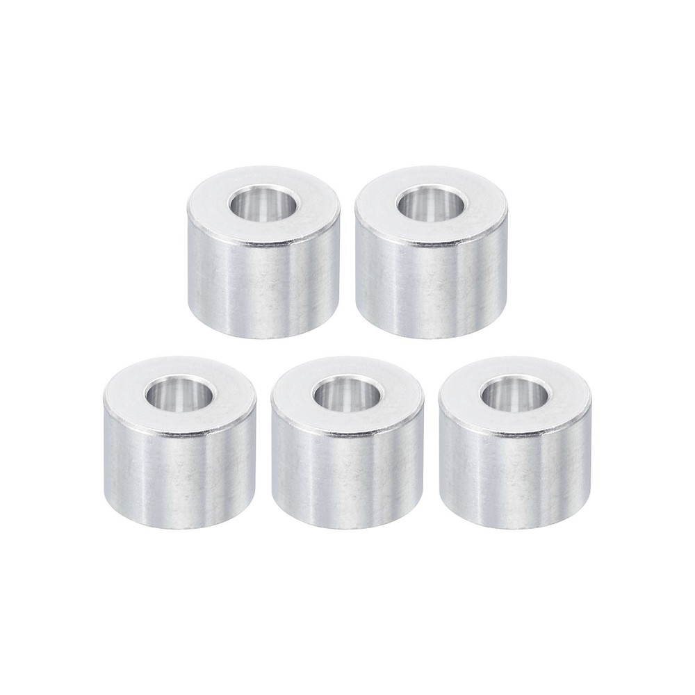5Pcs M8 Aluminum Spacers Metal Spacer Aluminum 8.5mm ID x 20mm OD x 15mm L