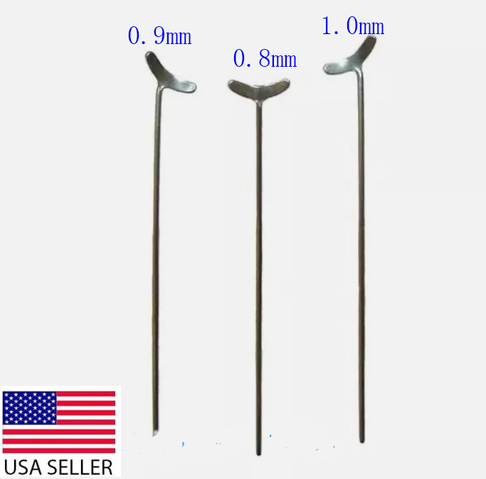 Dental Partial Stainless Steel Roach Clasp Y Clad Retainer (10pcs/pack)