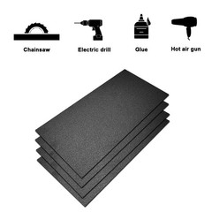 1/4″ Thick Expanded Plastic Sheets, ABS Plastic Sheet – 12″ X 16″ Thin Rigid …