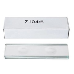 *Pack of 6* Double Depression Concave Clear Glass Microscope Slides 1×3″ 25x75mm