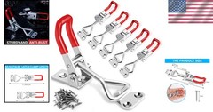 Versatile 6 Pack Heavy Duty Toggle Latch with 330Lbs Capacity – Includes Screws