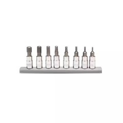 1/4 In. Drive Sae/Metric Hex Bit Socket Set (16-Piece)