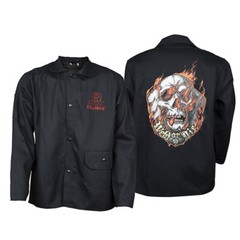 Tillman 9062 Black Onyx 9Oz Flame Resistant FR Cotton Welding Jacket Weld Or Die
