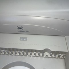GBC CombBind C95e Manual Comb Binding Machine Great Condition ￼