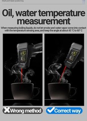 LCD Digital Non-contact Laser IR Infrared Thermometer Temp Meter Temperature Gun