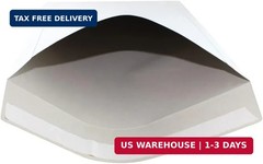 50 EcoSwift 6.5 x 4.5 Rigid Photo Mailers Stay Flats White Cardboard Self Seal E