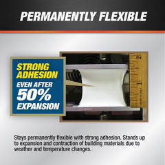 Dynaflex 230 10.1 Oz. Almond Premium Elastomeric Exterior/Interior Window, Door