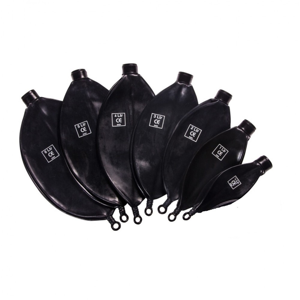 Anesthesia Breathing Bag Set, 1 ea – 1/2, 1, 2, 3, 4, 5, 6 Liter – Reusable